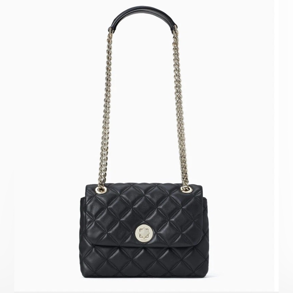 Kate Spade Natalia Quilted Leather Crossbody Shoulder Bag Purse
